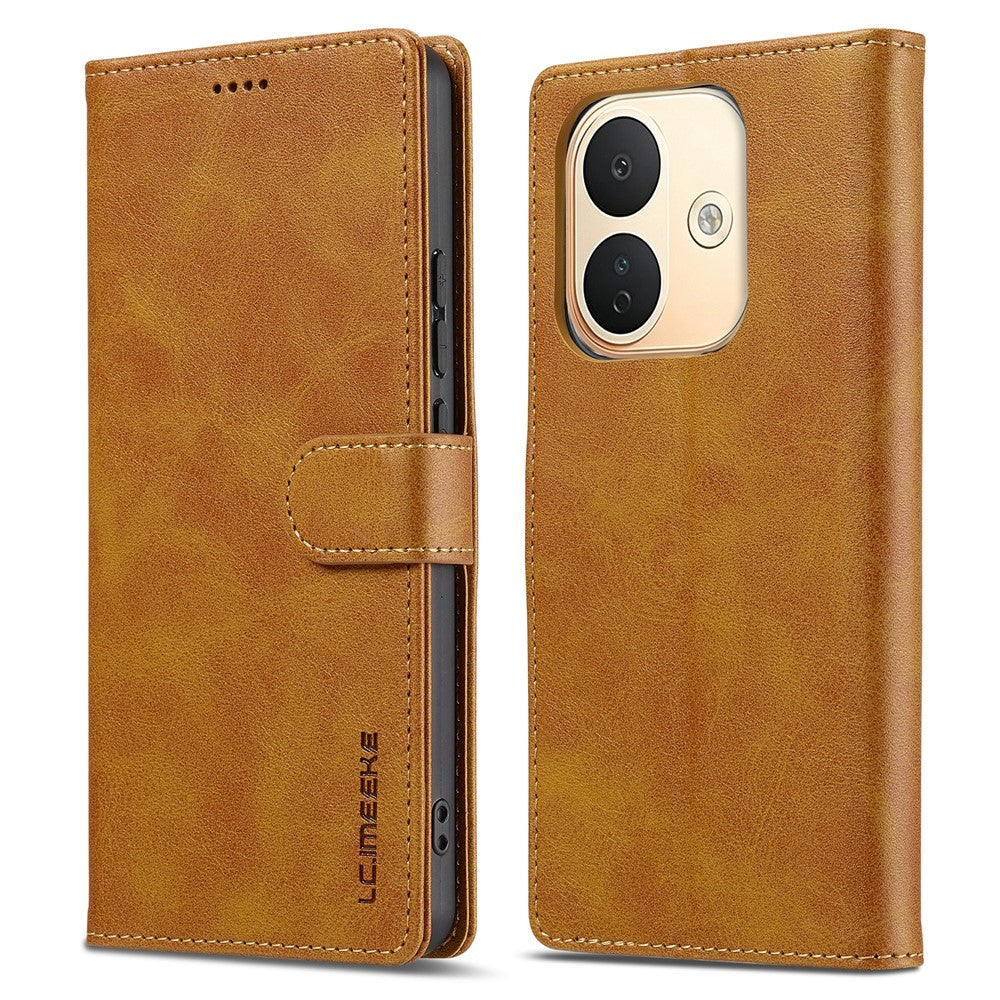 LC.IMEEKE for Xiaomi Redmi Note 17 Pro 5G Case Wallet Calf Texture Leather Phone Cover