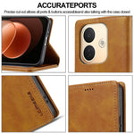 LC.IMEEKE for Xiaomi Redmi Note 17 Pro 5G Case Wallet Calf Texture Leather Phone Cover