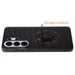 Samsung Galaxy S26 Ultra Skal Stativ Läder+TPU+PC mobil Baksida