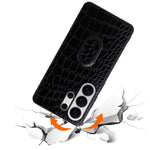Samsung Galaxy S26 Ultra Skal Stativ Läder+TPU+PC mobil Baksida