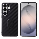 Samsung Galaxy S26 Ultra Skal Stativ Läder+TPU+PC mobil Baksida