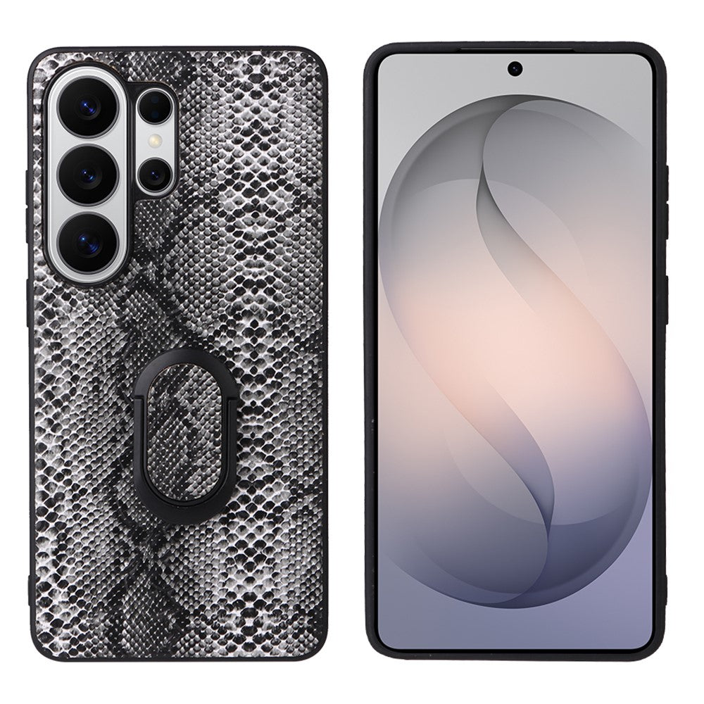 Samsung Galaxy S26 Ultra Skal Stativ Läder+TPU+PC mobil Baksida