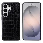Samsung Galaxy S26 Ultra-skal i PU-läder + TPU + PC-baksida
