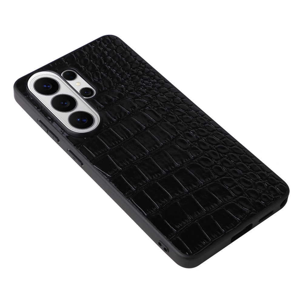 Samsung Galaxy S26 Ultra-skal i PU-läder + TPU + PC-baksida