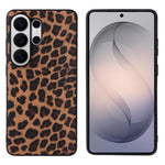 Samsung Galaxy S26 Ultra-skal i PU-läder + TPU + PC-baksida