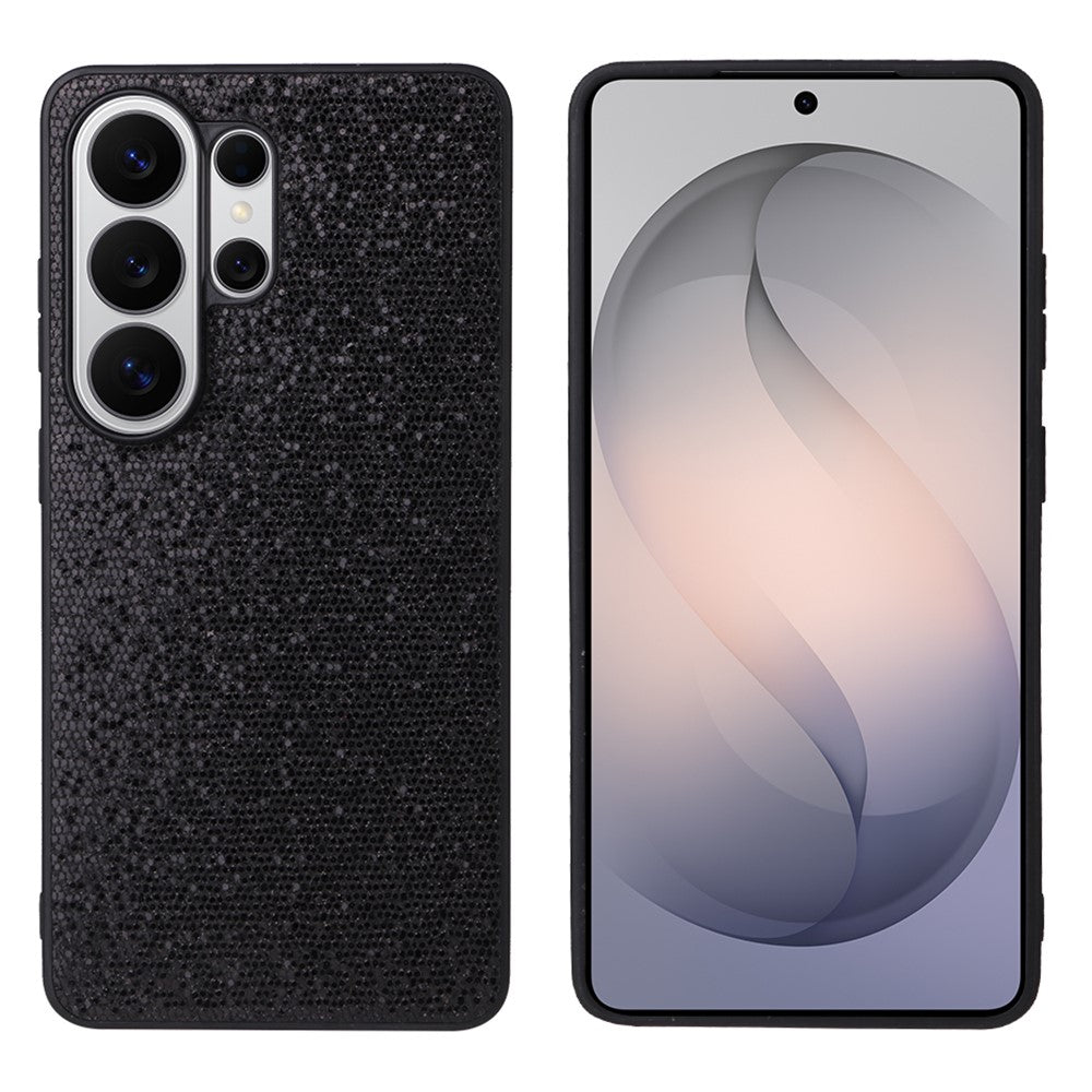 Samsung Galaxy S26 Ultra-skal i PU-läder + TPU + PC-baksida
