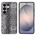 Samsung Galaxy S26 Ultra-skal i PU-läder + TPU + PC-baksida