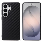 Samsung Galaxy S26 Ultra-skal i PU-läder + TPU + PC-baksida