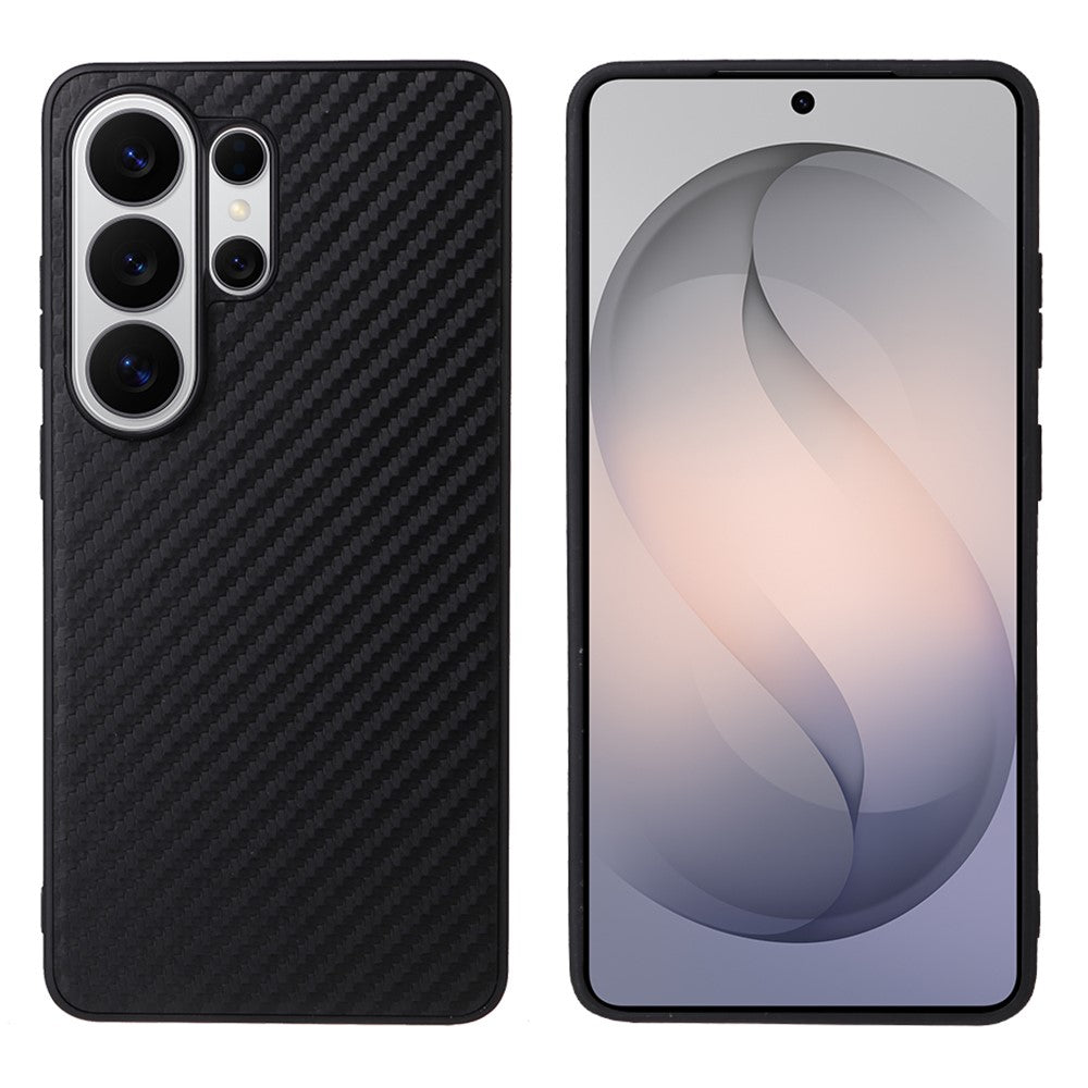 Samsung Galaxy S26 Ultra-skal i PU-läder + TPU + PC-baksida