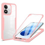 mobilskal för Xiaomi Redmi Note 17 4G (Global) / Note 17 5G (Global) / Note 17 (Indien/Kina) 5G, akryl + genomskinligt TPU-mobilskal med PET-skärmfilm