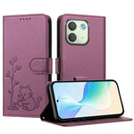 For Xiaomi Redmi Note 17 Pro Max 5G / Xiaomi Redmi Note 17 Pro+ 5G Case Cat Watering Plant Pattern PU Leather Wallet Stand Phone Cover