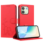 For Xiaomi Redmi Note 17 Pro Max 5G / Xiaomi Redmi Note 17 Pro+ 5G Case Cat Watering Plant Pattern PU Leather Wallet Stand Phone Cover