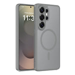 Samsung Galaxy S26 Ultra Magnetiskt Skal Skin Touch PC + TPU Exakta Kamerautskärningar Stötsäkert mobilskal