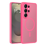 Samsung Galaxy S26 Ultra Magnetiskt Skal Skin Touch PC + TPU Exakta Kamerautskärningar Stötsäkert mobilskal
