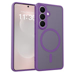 Samsung Galaxy S26 Magnetiskt Skal Skin Touch PC + TPU Precisa Kamerautskärningar Stötsäkert mobilskal