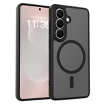 Samsung Galaxy S26 Magnetiskt Skal Skin Touch PC + TPU Precisa Kamerautskärningar Stötsäkert mobilskal
