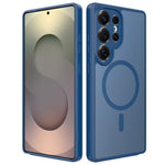 Samsung Galaxy S25 Ultra Magnetiskt Skal Skin Touch PC + TPU Exakta Kamerautskärningar Stötsäkert mobilskal