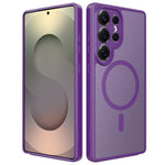 For Samsung Galaxy S25 Ultra Magnetic Case Skin Touch PC + TPU Precise Camera Cutouts Shockproof Phone Cover