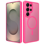 Samsung Galaxy S25 Ultra Magnetiskt Skal Skin Touch PC + TPU Exakta Kamerautskärningar Stötsäkert mobilskal