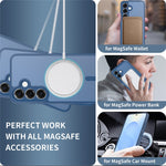 For Samsung Galaxy S25+ Magnetic Case Skin Touch PC + TPU Precise Camera Cutouts Shockproof Phone Cover