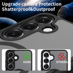 For Samsung Galaxy S25 Magnetic Case Skin Touch PC + TPU Precise Camera Cutouts Shockproof Phone Cover