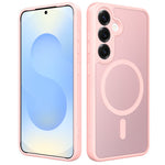 For Samsung Galaxy S25 Magnetic Case Skin Touch PC + TPU Precise Camera Cutouts Shockproof Phone Cover