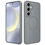 For Samsung Galaxy S24+ Magnetic Case Skin Touch PC + TPU Precise Camera Cutouts Shockproof Phone Cover