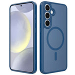 For Samsung Galaxy S24+ Magnetic Case Skin Touch PC + TPU Precise Camera Cutouts Shockproof Phone Cover