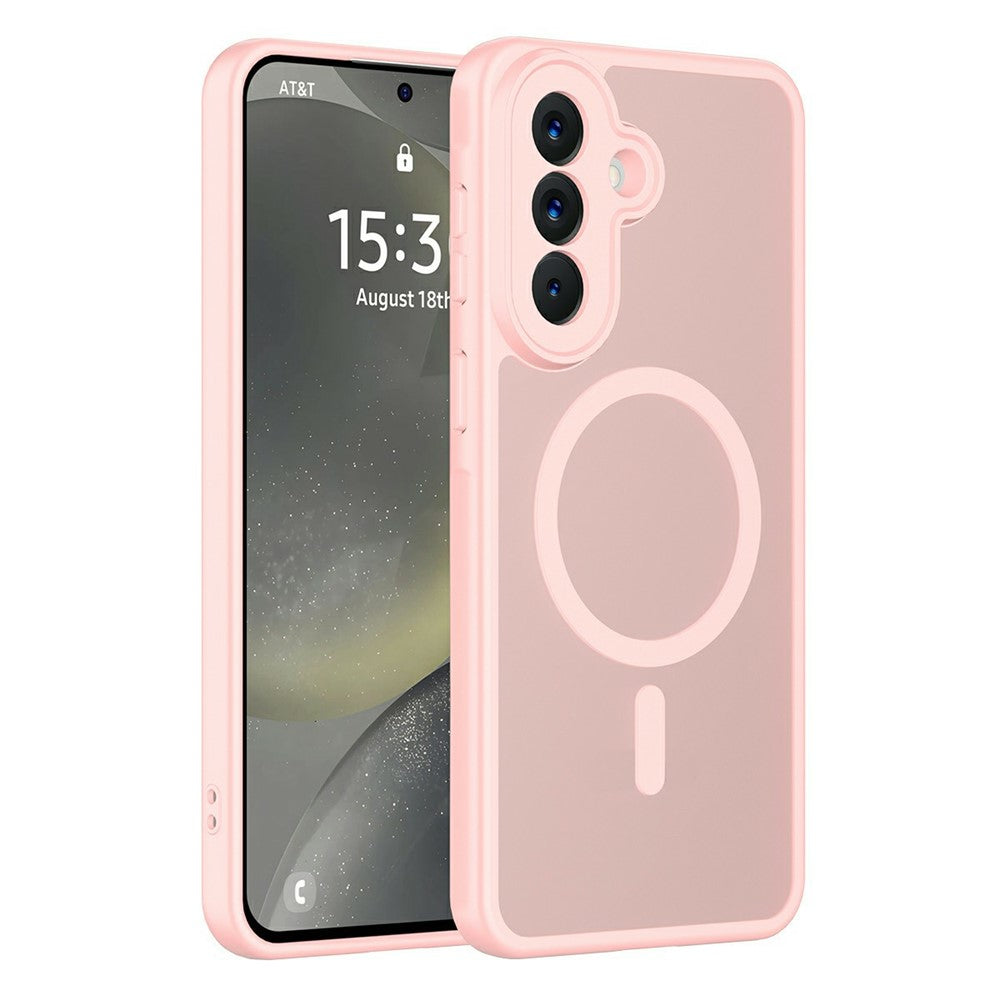 Samsung Galaxy A57 5G Magnetiskt Skal Skin Touch PC + TPU Exakta Kamerautskärningar Stötsäkert mobilskal