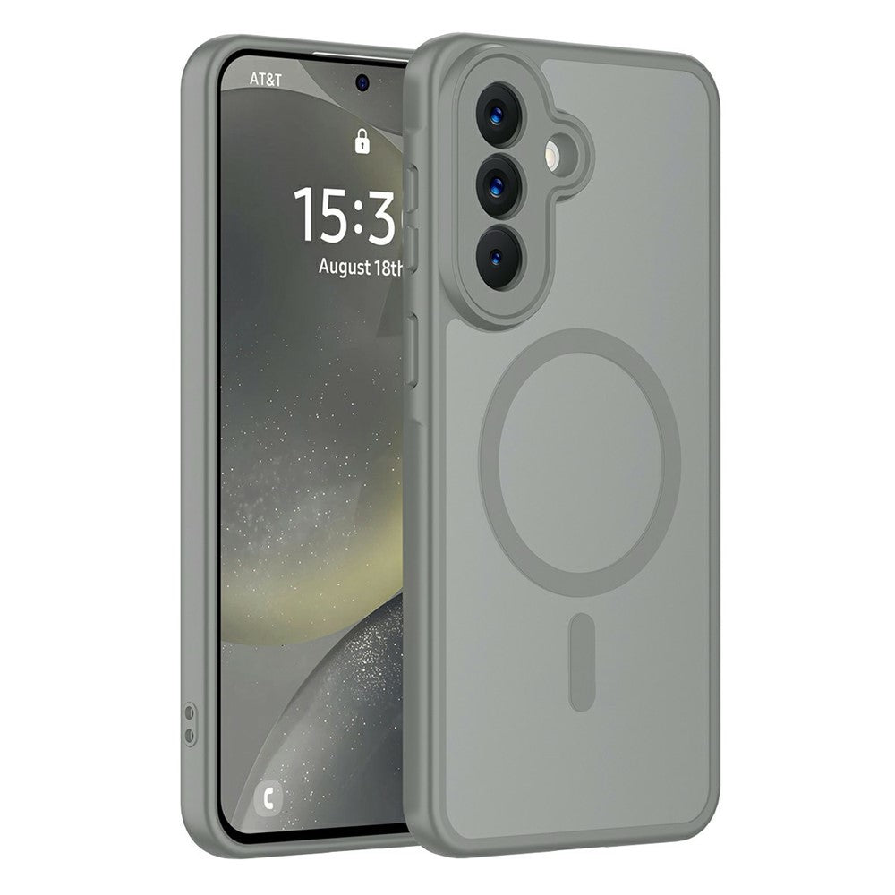 Samsung Galaxy A57 5G Magnetiskt Skal Skin Touch PC + TPU Exakta Kamerautskärningar Stötsäkert mobilskal