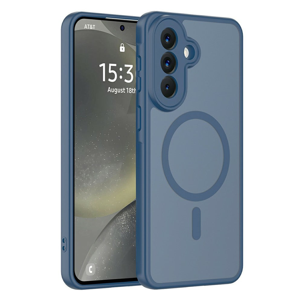 Samsung Galaxy A57 5G Magnetiskt Skal Skin Touch PC + TPU Exakta Kamerautskärningar Stötsäkert mobilskal