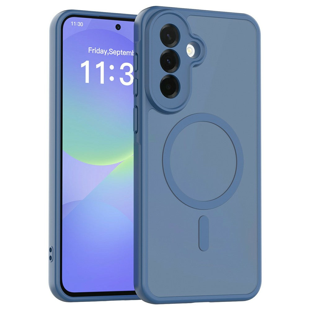 Samsung Galaxy A37 5G Magnetiskt Skal Skin Touch PC + TPU Exakta Kamerautskärningar Stötsäkert mobilskal