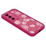 Samsung Galaxy S26+ skal med daisymönster och precis kameraskydd, förtjockat TPU-fodral
