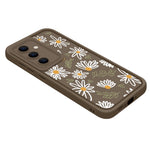 For Samsung Galaxy S25 FE Case Daisy Pattern Precise Camera Protection Thickened TPU Phone Cover