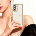Samsung Galaxy A56 5G TPU-skal Liten katt som leker mönstertryck Gummerat halkfritt mobilskal