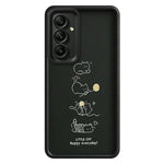 Samsung Galaxy A56 5G TPU-skal Liten katt som leker mönstertryck Gummerat halkfritt mobilskal