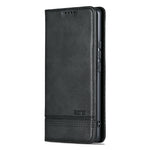 AZNS For Xiaomi Redmi Note 17 Pro Max 5G Phone Case Cowhide Texture PU Leather Wallet Phone Cover