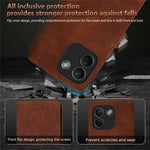 AZNS For Xiaomi Redmi Note 17 Pro Max 5G Case PU Leather Wallet Phone Cover