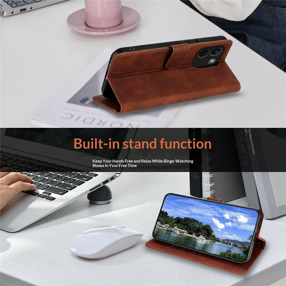 AZNS For Xiaomi Redmi Note 17 Pro Max 5G Case PU Leather Wallet Phone Cover