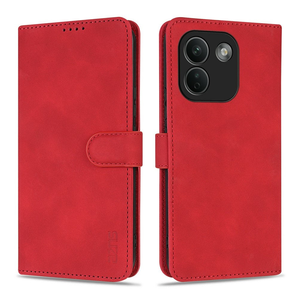 AZNS For Xiaomi Redmi Note 17 Pro Max 5G Case PU Leather Wallet Phone Cover