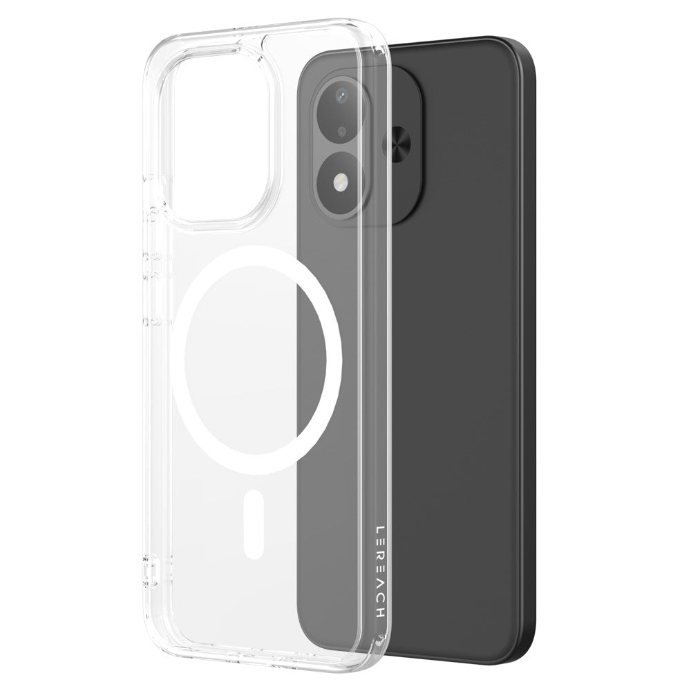 LEREACH TOC-serien för Xiaomi Redmi Note 17 4G (Global) / Note 17 5G (Global) Magnetiskt skal TPU + akrylmobilskydd