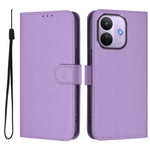 For Xiaomi Redmi Note 17 Pro 5G Case Solid Color Wallet Leather Phone Cover with Strap