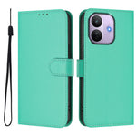 For Xiaomi Redmi Note 17 Pro 5G Case Solid Color Wallet Leather Phone Cover with Strap