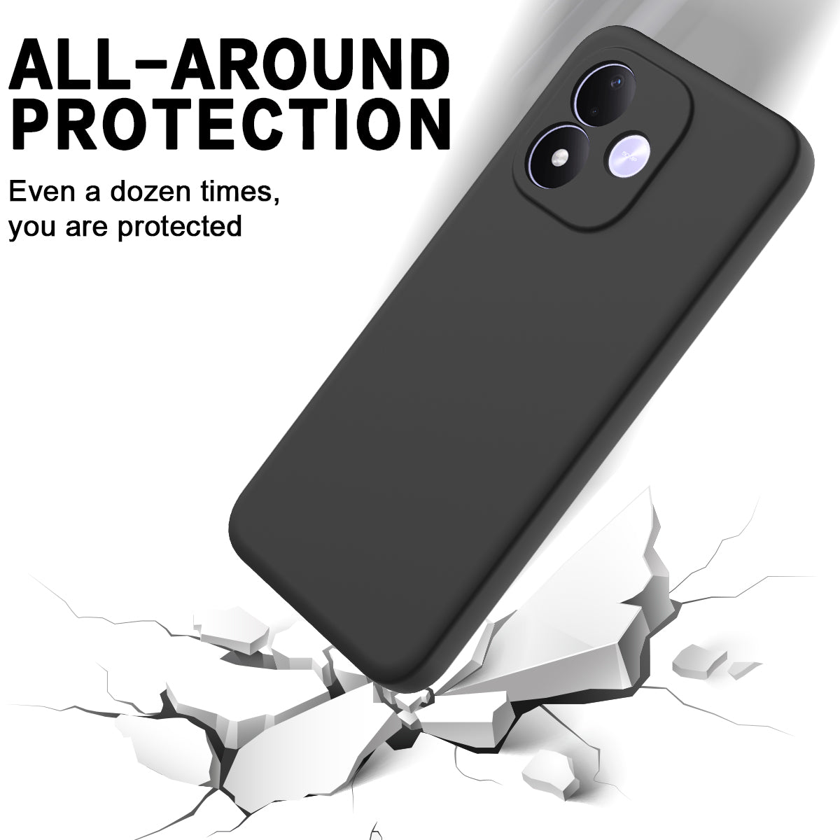 Xiaomi Redmi Note 17 5G (Global) / Xiaomi Redmi Note 17 (Indien/Kina) 5G / Xiaomi Redmi Note 17 4G (Global) Flytande silikonskal, mobilbaksida med handrem