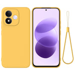 Xiaomi Redmi Note 17 5G (Global) / Xiaomi Redmi Note 17 (Indien/Kina) 5G / Xiaomi Redmi Note 17 4G (Global) Flytande silikonskal, mobilbaksida med handrem
