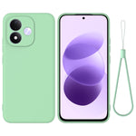 Xiaomi Redmi Note 17 5G (Global) / Xiaomi Redmi Note 17 (Indien/Kina) 5G / Xiaomi Redmi Note 17 4G (Global) Flytande silikonskal, mobilbaksida med handrem