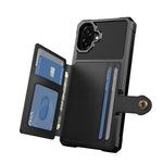 mobilskal med korthållare för Samsung Galaxy A08 5G / A08 4G / A07 5G / A07 4G / A07s 4G / A06 4G / A06 4G, PU-läder + TPU-bakstycke