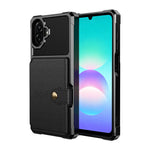 mobilskal med korthållare för Samsung Galaxy A08 5G / A08 4G / A07 5G / A07 4G / A07s 4G / A06 4G / A06 4G, PU-läder + TPU-bakstycke