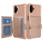 Mobilcover med kortholder til Samsung Galaxy A08 5G / A08 4G / A07 5G / A07 4G / A07s 4G / A06 4G / A06 4G, PU-læder + TPU-bagside