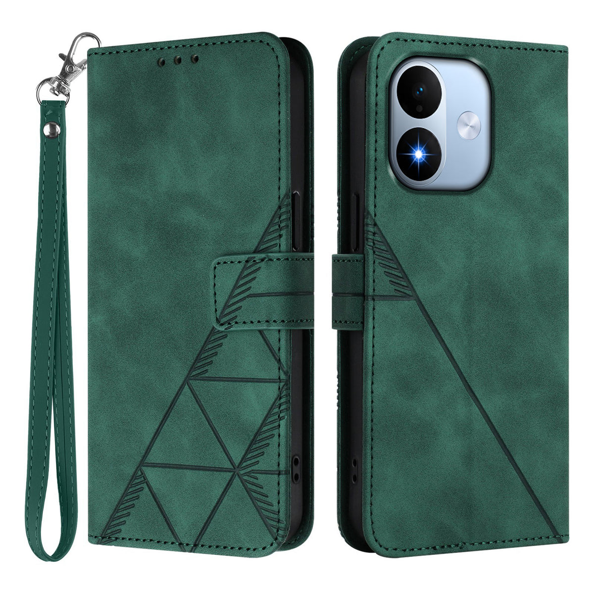 For Xiaomi Redmi Note 17 5G (Global) / Xiaomi Redmi Note 17 (India/China) 5G / Xiaomi Redmi Note 17 4G (Global) Leather Case with Hand Strap Wallet Stand Phone Cover